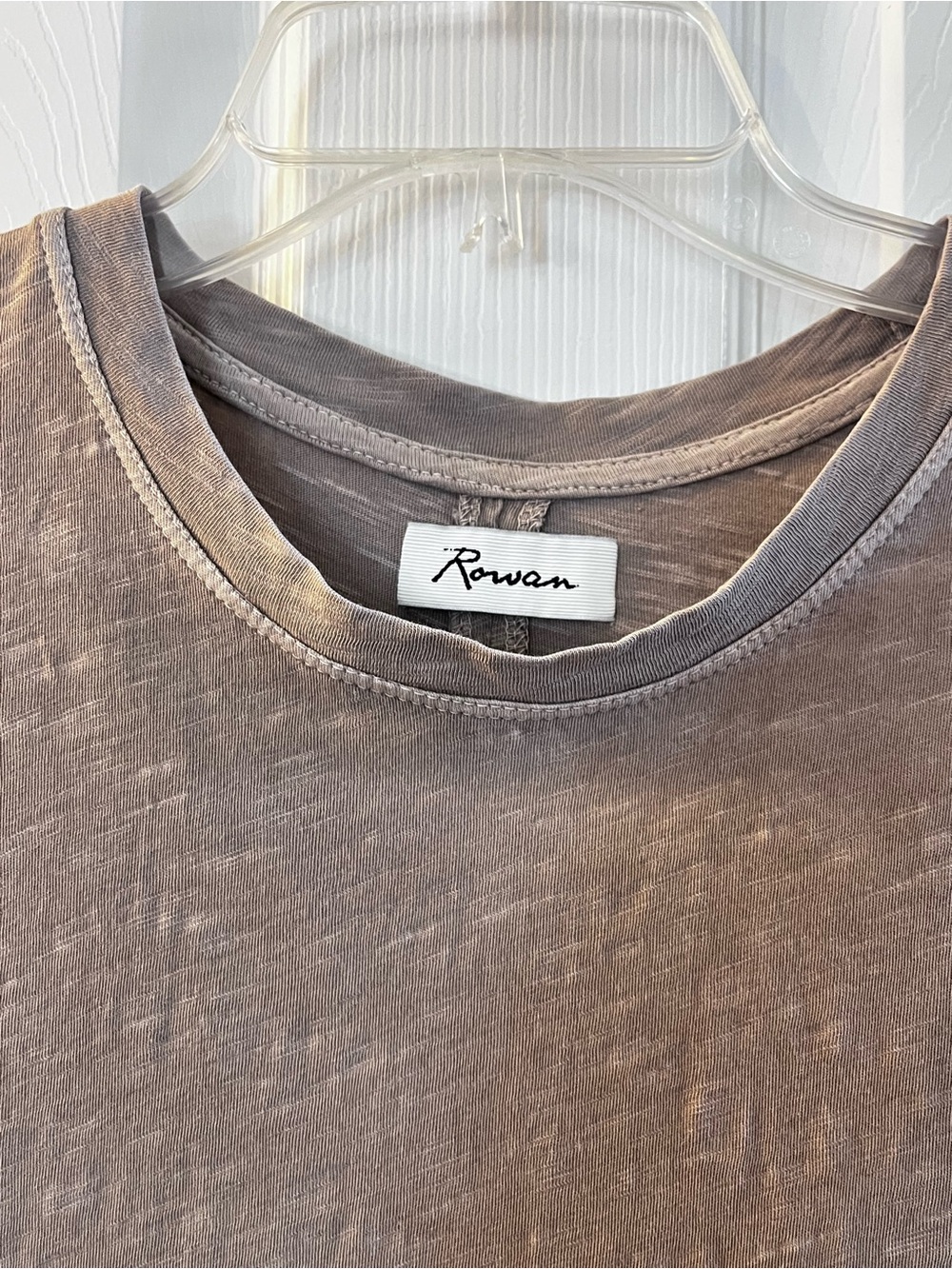 Rowan Savannah Luxury Muscle Tank XS Taupe Made in Los Angeles